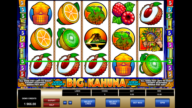 Big Kahuna - скриншот 1